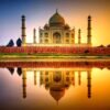 Auksinis trikampis: Taj MAhal - vienas iš lankomų stebuklų