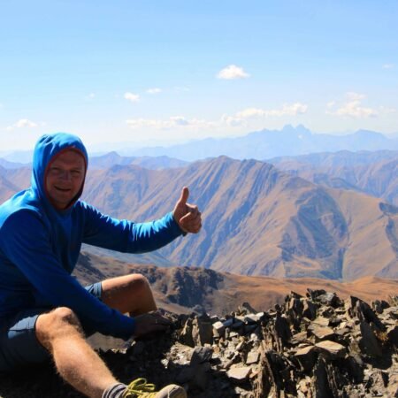 Atsunta perėja kalnų žygis sakartvelo